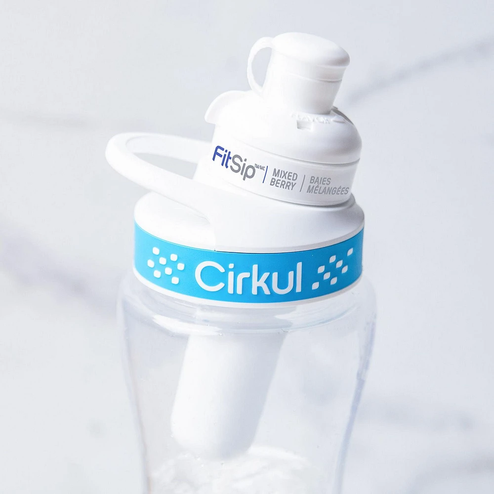 Cirkul FitSip Mixed Berry Flavor Cartridge, Drink Mix, 1-Pack, CIRKUL FITSIP MIXED BERRY
