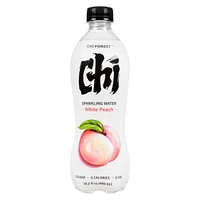 White Peach Flavor Sparkling Water - Bottle, 480ml