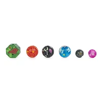 Bakugan Evolutions, Battle Strike Pack Neo Pegatrix et Sky Horse, 6 figurines articulées Bakugan, 9 cartes à collectionner et 8 BakuCores, jouets pour garçons à partir de 6 ans