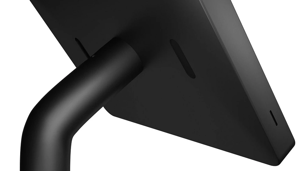 CTA Digital Paragon Enclosure with Curved Neck for iPad 5th to 7th Gen 10.2-in, iPad Air 1st to 3rd Gen, 11-in iPad Pro, iPad Pro 9.7, and iPad Pro 10.5 - Black