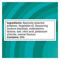 Lay's Ondulées Sel et vinaigre Croustilles assaisonnées, 220 g. 220 g.