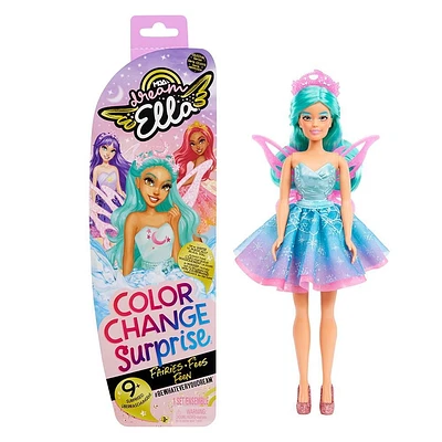 Poupée fée MGA's Dream EllaMC Color Change SurpriseMC série Céleste - DreamEllaMC fée bleu sarcelle inspirée de la lune