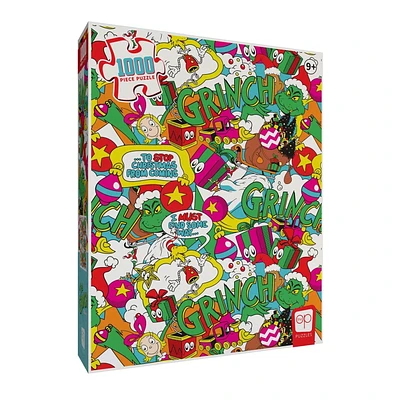 USAopoly The Grinch "Poppin" 1,000 Piece Puzzle