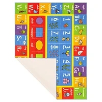 KC Cubs collection de récréation Alphabet ABC, nombres et formes d'apprentissage éducatif et tapis de jeu pour enfants et enfants chambres et salle de jeux