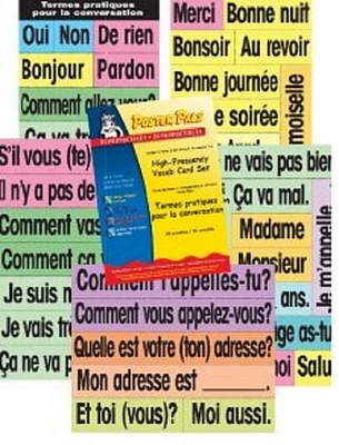 French High Frequency Vocabulary Cards And Book