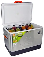 Glacière Ozark Trail 54 pintes Glacière en acier inoxydable avec décapsuleur 85 canettes, 51 L