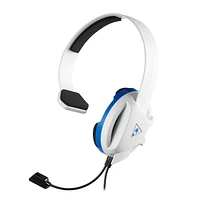 Turtle Beach® Recon Chat White Headset for PS4™ Pro, PS4™, and PS5™, PlayStation 4