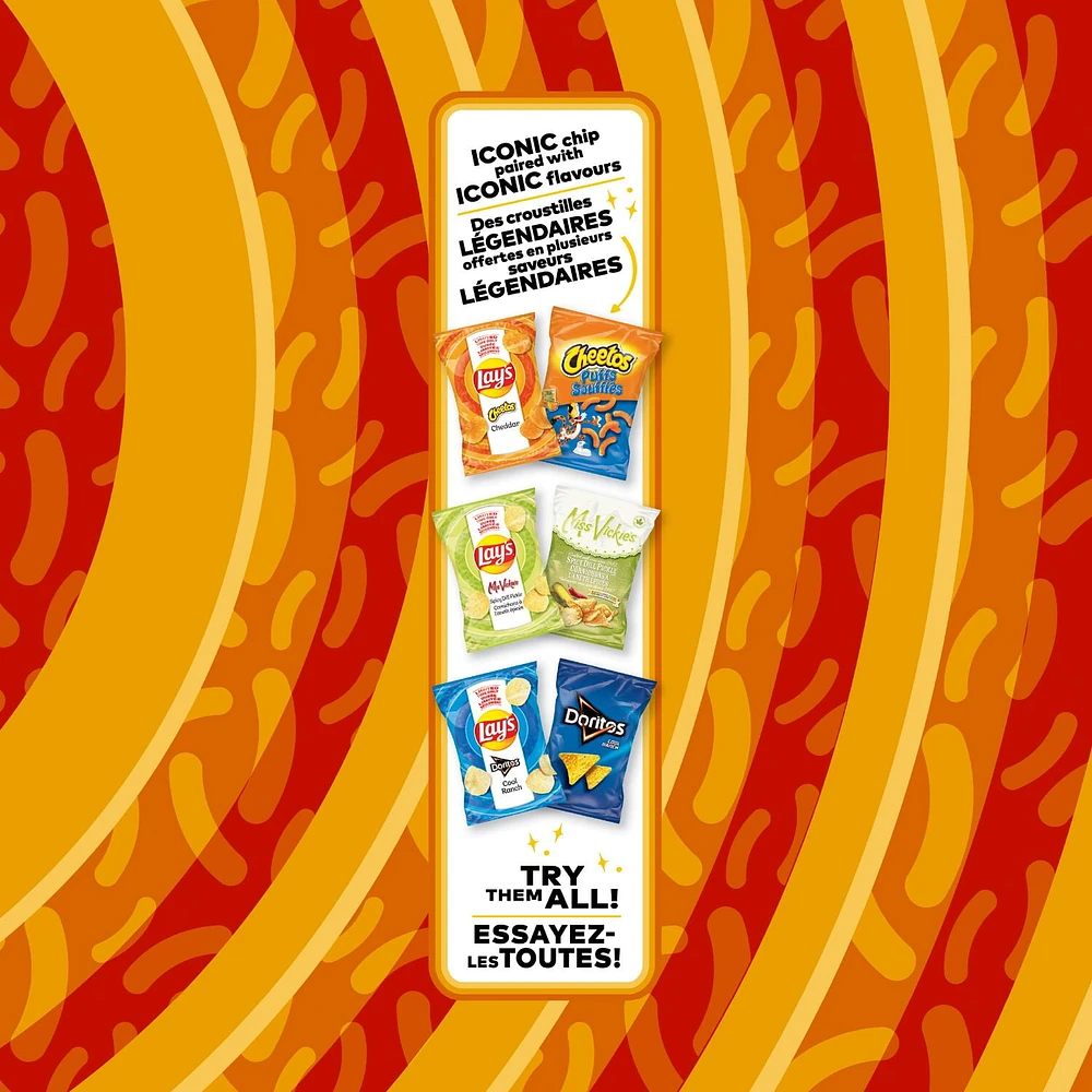 Lay’s Cheddar Flavoured Potato Chips, 220 g.