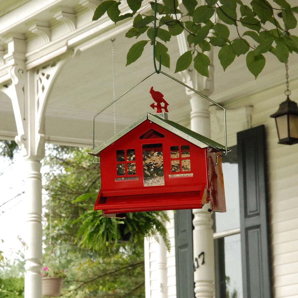 Mangeoire maisonnette Squirrel Be Gone II avec girouette de Perky-Pet