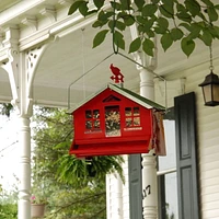 Mangeoire maisonnette Squirrel Be Gone II avec girouette de Perky-Pet
