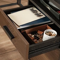 Sauder La Collection Canton Lane Bureau en L, Finition Brew Oak, 431209