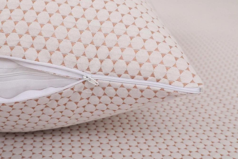 Earthy Comfort Copper Pillow Protector - Queen