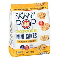SkinnyPop Popcorn Sharp Cheddar Mini Cakes