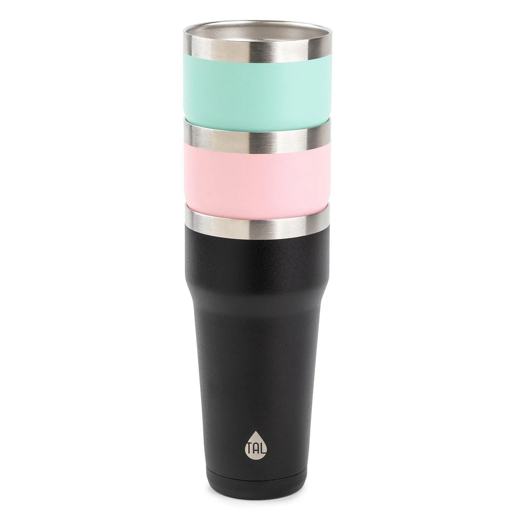 TAL Stainless Steel Stackable Pint Tumbler 16 fl oz, Tumbler