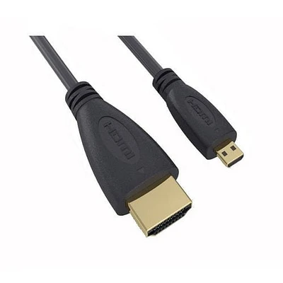 ElectronicMaster 6 ft Micro HDMI Cable