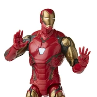 Hasbro Marvel Legends Series 6-inch Scale Action Figure 2-Pack Toy Iron Man Mark 85 vs. Thanos, Infinity Saga character, Premium Design, 2 Figures and 8 Accessories