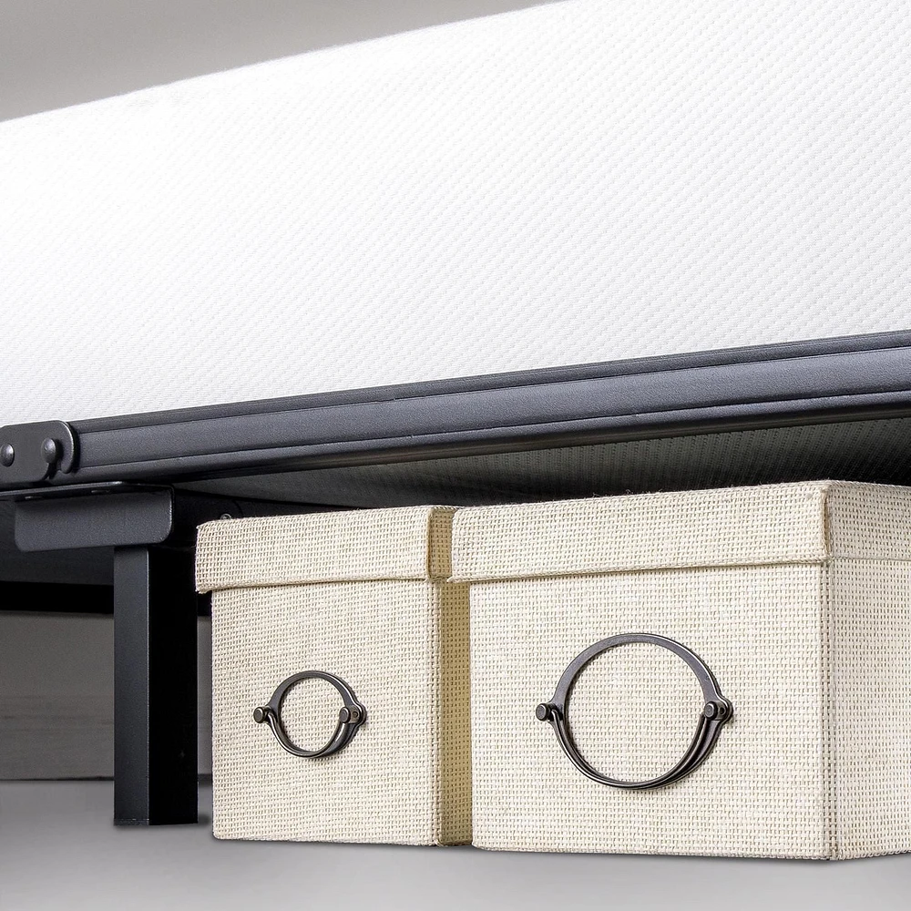 Zinus Spa Sensations Compack cadre de lit réglable en acier, de la taille simple à grand