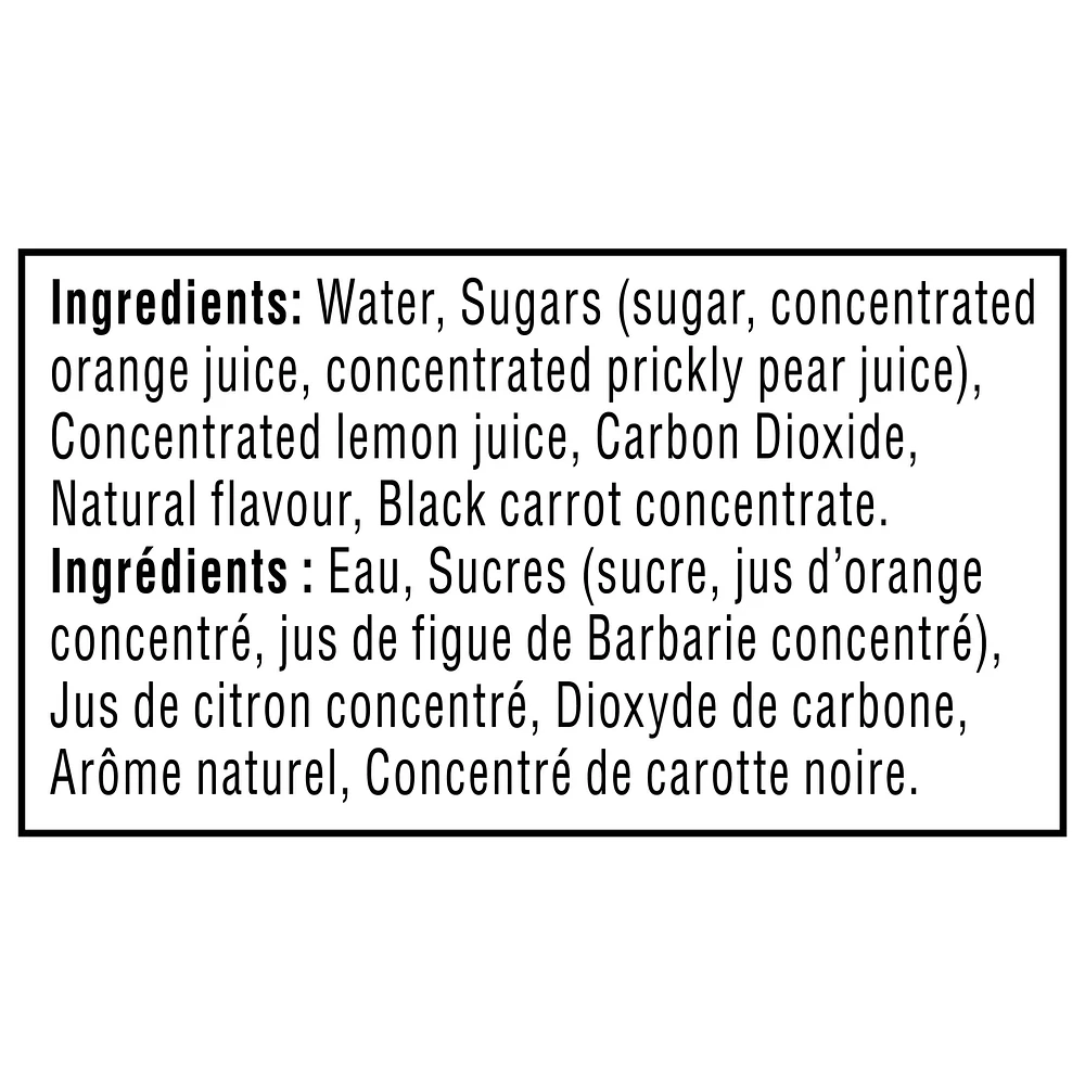 San Pellegrino Naturali Arancia & Fico d'india Sparkling Orange and Prickly Pear Beverage 6 x 330mL, 6 x 330mL
