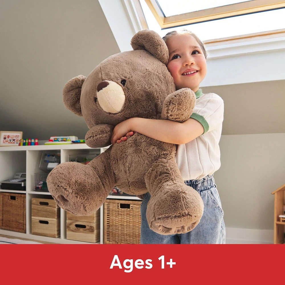 GUND, Ours en peluche Kai, marron taupe, 58,4 cm