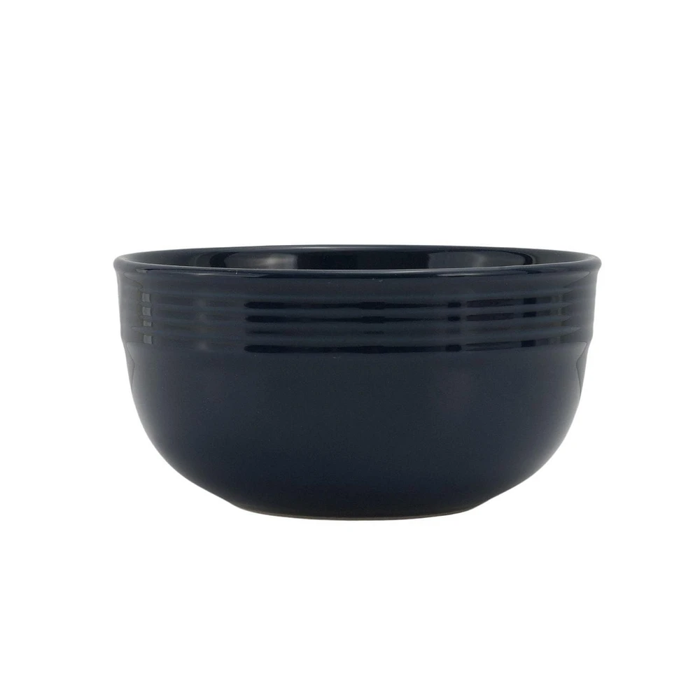 Master Bed Chiara grès 6.25 "rond bol bleu marine Glace couleur avec grès