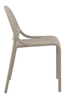 Chaise à dîner sans accoudoirs Summer Greige (4 chaises/boîte)