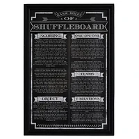 Décoration murale « Shuffleboard Rules » de Hathaway