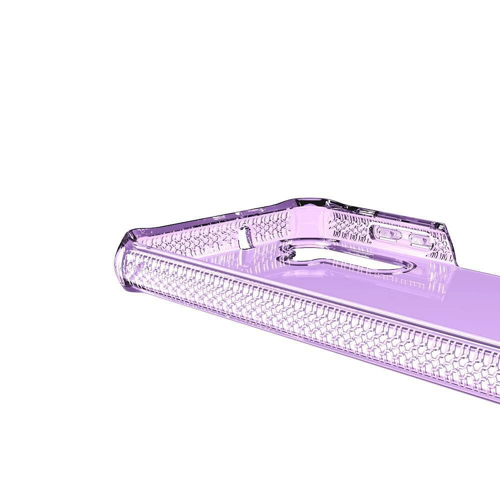 ITSKINS Spectrum_R Clear DropSafe Case Light Purple for Samsung Galaxy A14 5G