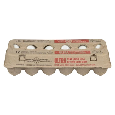 Nutri Ultra White Eggs 12, 12 Count