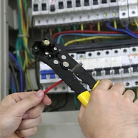 WorkPro Pince à dénuder et pince à sertir à réglage automatique Multi-fonction