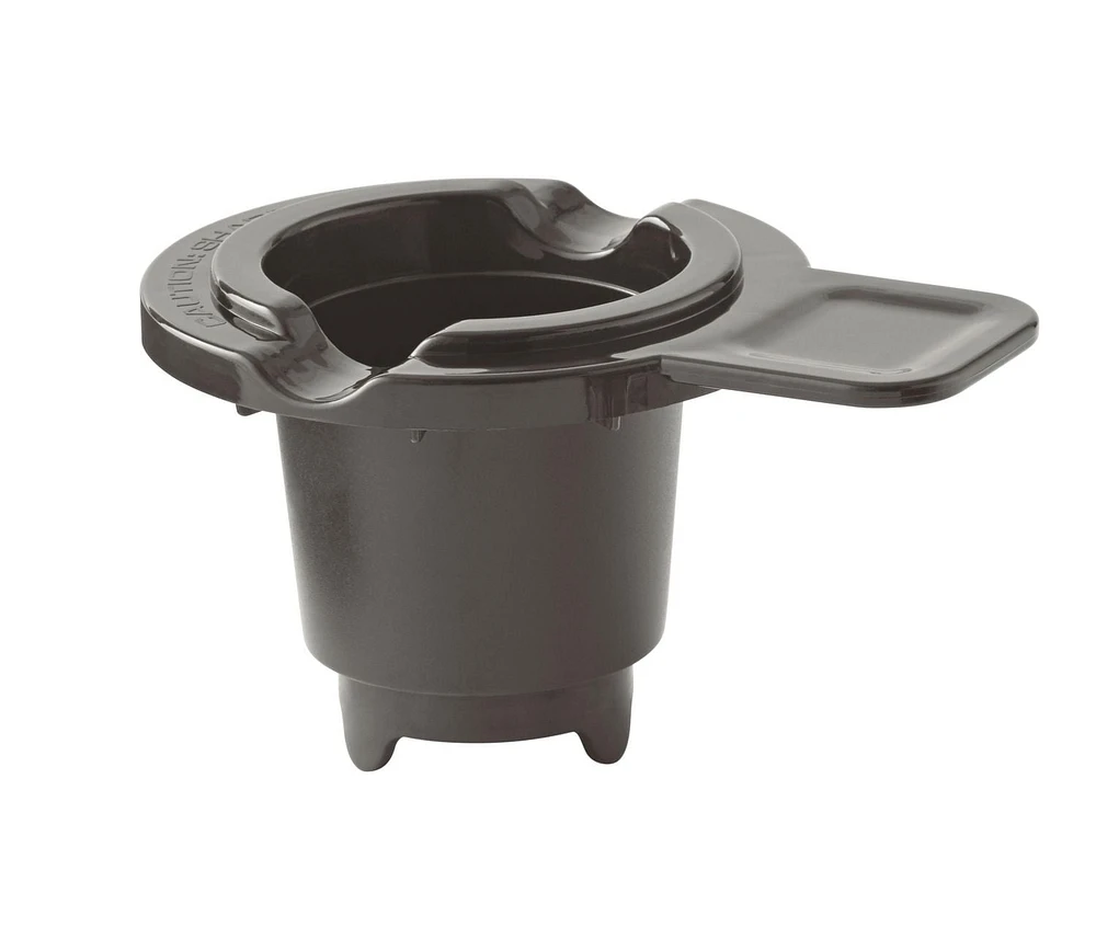 Cafetière à portion individuelle Mainstays, noire, double infusion, compatible café moulu ou K-Cup*, MS-202389CN Café en portion individuelle Mainstays