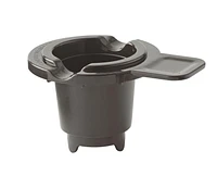 Cafetière à portion individuelle Mainstays, noire, double infusion, compatible café moulu ou K-Cup*, MS-202389CN Café en portion individuelle Mainstays