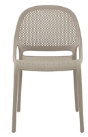 Chaise à dîner sans accoudoirs Summer Greige (4 chaises/boîte)