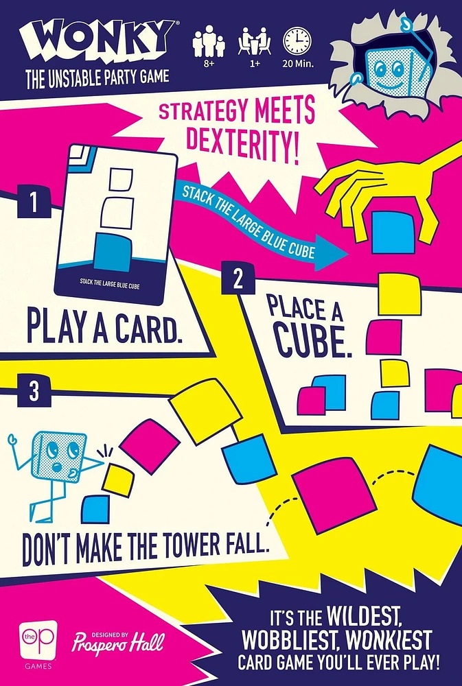 USAopoly Wonky Card Game