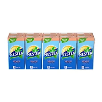 NESTEA Peach 200mL Tetra Carton, 10 Pack, 10 x 200mL