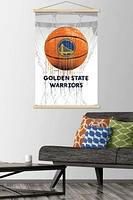 NBA Golden State Warriors - Drip Ball 20 Wall Poster
