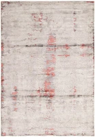 ECARPETGALLERY 5'4" x 7'8" Carved Galleria Hand Loomed Area Rug for Living Room, Dining Room and Bedroom in Grey