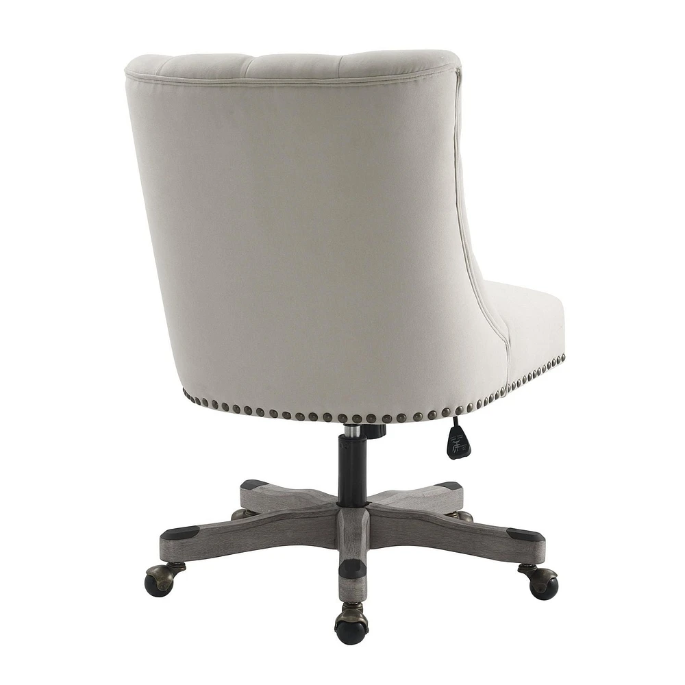 Chaise de Bureau Darla, Gris