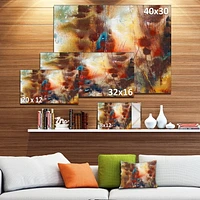 Impression sur toile « Artistic Brown » Design Art