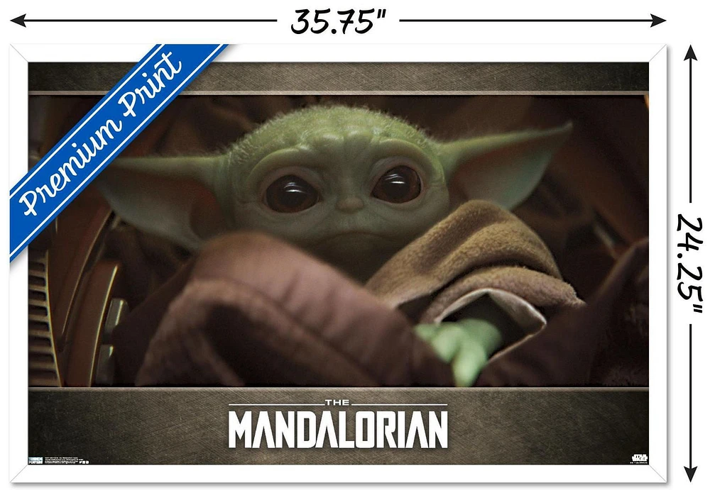 Star Wars: The Mandalorian - Eyes Wall Poster, 22.375" x 34"