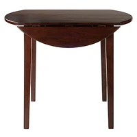Clayton 3-PC Set Drop Leaf Table with 2 Keyhole Back Chairs