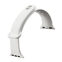 onn. Premium Silicone Band for 38-40-41 mm Apple Watch, Adjustable Fit