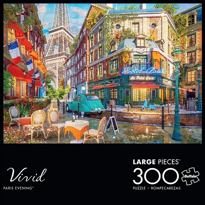 Buffalo Games - Le puzzle Vivid - Paris Evening - en 300 pièces