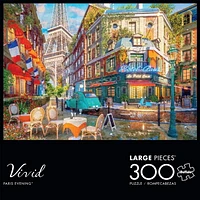 Buffalo Games - Vivid - Paris Evening - 300 Piece Jigsaw Puzzle