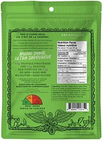 Vacadillos Carne Seca Chile Lime 57g, All natural, no sugar thinly sliced Air-Dried steak seasoned with various spices and flavors, including chiles and lime.