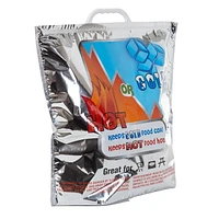 Sac Réutilisable pour Courses Isotherme avec Poignées. Sac de courses réutilisable pour épicerie Sac Isotherme Grand Format – Sac Thermique Chaud et Froid pour le Transport et la Conservation des Aliments