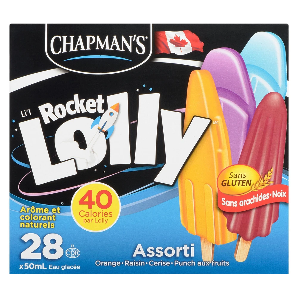 Chapman's Assorted Rocket Li'l Lolly