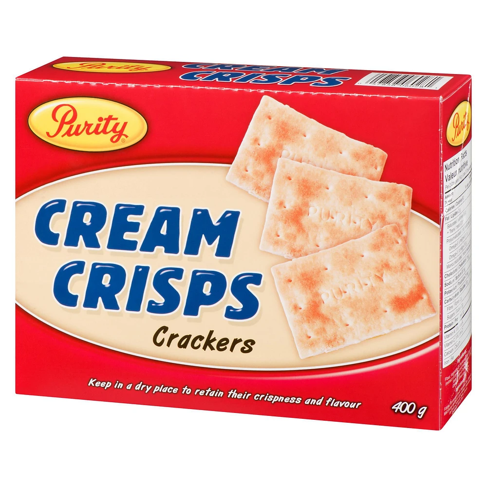 Purity Cream Crisp Crackers