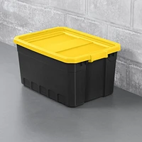 Sterilite Boîte Empilable 72L- Jaune