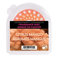 Disque de Parfum AromaBreeze ScentSationals - Agrumes mangue Disc de parfum