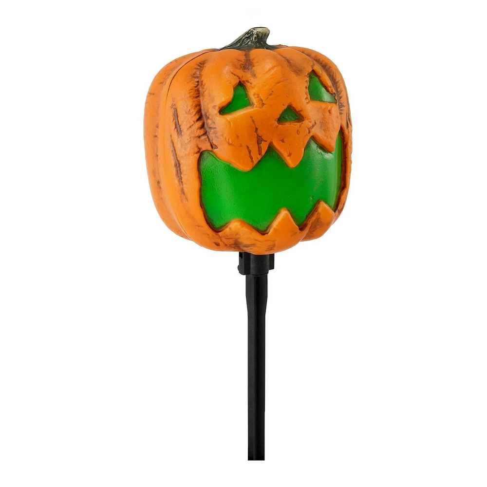 celebrer! tout pour 16inch 3-Pack Jack-O-Lantern marqueurs de voie avec clignotement LED allumé et son activé